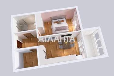 1-кімнатна квартира за адресою вул. Гніздовського (площа 52,9 м²) - Atlanta.ua - фото 36