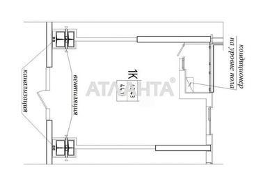 1-кімнатна квартира за адресою вул. Генуезька (площа 44 м²) - Atlanta.ua - фото 12