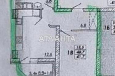 1-кімнатна квартира за адресою Овідіопольська дор. (площа 43 м²) - Atlanta.ua - фото 8