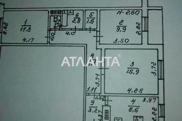 3-кімнатна квартира за адресою вул. Заболотного ак. (площа 65 м²) - Atlanta.ua - фото 21