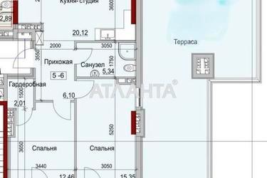 2-кімнатна квартира за адресою вул. Дачна (площа 88 м²) - Atlanta.ua - фото 18