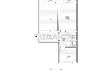2-кімнатна квартира за адресою вул. Борщагівська (площа 52,8 м²) - Atlanta.ua - фото 65