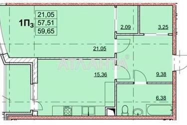 1-room apartment apartment by the address st. Arkadiyskoe plato Gagarinskoe plato (area 60 m²) - Atlanta.ua - photo 32