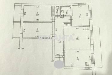3-rooms apartment apartment by the address st. Pionerskaya Varlamova Akademicheskaya (area 78,3 m²) - Atlanta.ua - photo 26