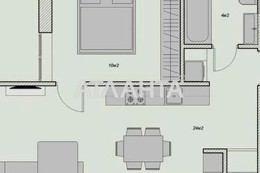 1-комнатная квартира по адресу ул. Озерная (площадь 41 м²) - Atlanta.ua - фото 42