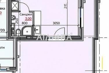 1-комнатная квартира по адресу ул. Дачная (площадь 45,4 м²) - Atlanta.ua - фото 16
