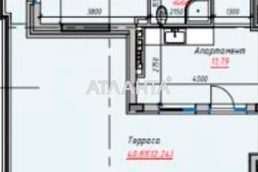 1-комнатная квартира по адресу ул. Дачная (площадь 45,6 м²) - Atlanta.ua - фото 20