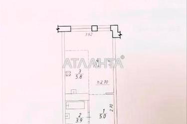 1-комнатная квартира по адресу Одесское шоссе (площадь 26,1 м²) - Atlanta.ua - фото 11