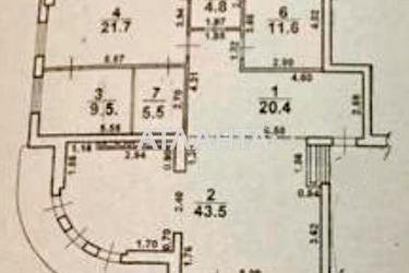 3-комнатная квартира по адресу Сабанский пер. (площадь 120,9 м²) - Atlanta.ua - фото 62