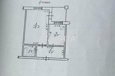 1-комнатная квартира по адресу Небесной Сотни пр. (площадь 38,5 м²) - Atlanta.ua - фото 14