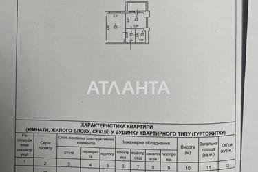 1-комнатная квартира по адресу ул. Проездная (площадь 32,6 м²) - Atlanta.ua - фото 16