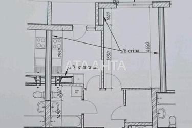 1-комнатная квартира по адресу Глушко ак. Пр. (площадь 35,2 м²) - Atlanta.ua - фото 10