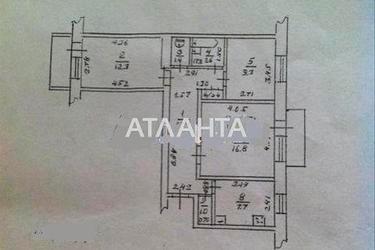 3-комнатная квартира по адресу ул. Махачкалинская (площадь 66 м²) - Atlanta.ua - фото 30