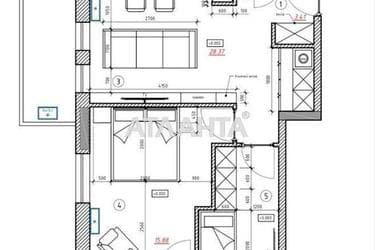 2-комнатная квартира по адресу ул. Вернадского (площадь 80 м²) - Atlanta.ua - фото 11