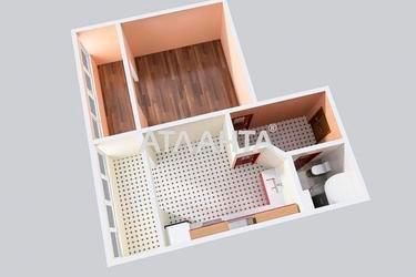 1-кімнатна квартира за адресою Черепанових 2-й пров. (площа 50,1 м²) - Atlanta.ua - фото 45