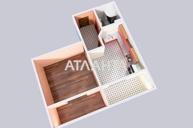 1-кімнатна квартира за адресою Черепанових 2-й пров. (площа 50,1 м²) - Atlanta.ua - фото 46