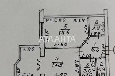 1-room apartment apartment by the address st. Sofievskaya (area 44 m²) - Atlanta.ua - imageAlt 41