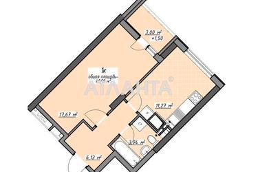 1-room apartment apartment by the address st. Glushko ak pr Dimitrova pr (area 40,5 m²) - Atlanta.ua - photo 14