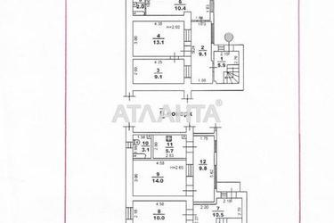 Багатокімнатна квартира за адресою вул. Розумовська (площа 103,1 м²) - Atlanta.ua - фото 17