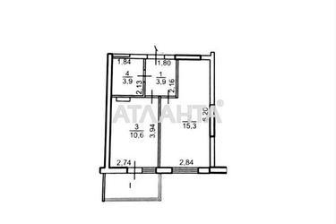 1-кімнатна квартира за адресою Ковалевського сп. (площа 37,2 м²) - Atlanta.ua - фото 14