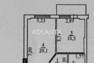 1-комнатная квартира по адресу Люстдорфская дор. (площадь 40 м²) - Atlanta.ua - фото 34