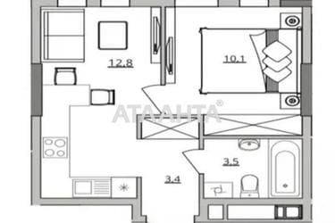 1-кімнатна квартира за адресою вул. Одеське шосе (площа 29,8 м²) - Atlanta.ua - фото 24