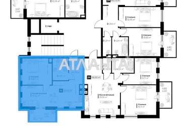 1-room apartment apartment by the address st. Orlika Pilipa (area 42,2 m²) - Atlanta.ua - imageAlt 20