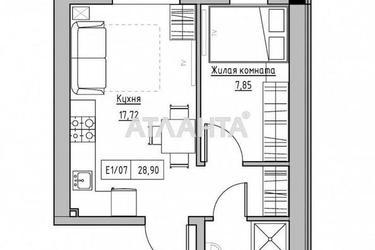 1-кімнатна квартира за адресою вул. Спрейсу (площа 29 м²) - Atlanta.ua - фото 10
