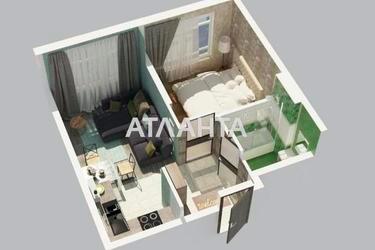 1-кімнатна квартира за адресою вул. Філатова ак. (площа 39 м²) - Atlanta.ua - фото 14