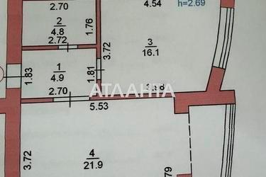2-кімнатна квартира за адресою вул. Паркова (площа 53 м²) - Atlanta.ua - фото 13