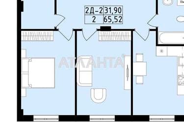 2-комнатная квартира по адресу ул. Центральная (площадь 65,5 м²) - Atlanta.ua - imageAlt 10