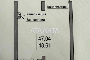 1-комнатная квартира по адресу ул. Дача Ковалевского (площадь 48,6 м²) - Atlanta.ua - фото 38