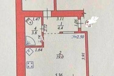 2-комнатная квартира по адресу ул. Машиностроителей (площадь 62 м²) - Atlanta.ua - фото 28