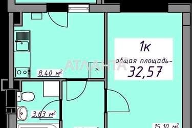 2-комнатная квартира по адресу ул. Массив 10 (площадь 33 м²) - Atlanta.ua - фото 16