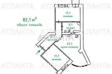 2-кімнатна квартира за адресою вул. Кленова (площа 82 м²) - Atlanta.ua - фото 42