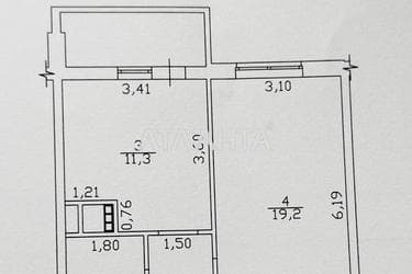 1-кімнатна квартира за адресою вул. Михайлівська (площа 40,2 м²) - Atlanta.ua - фото 24