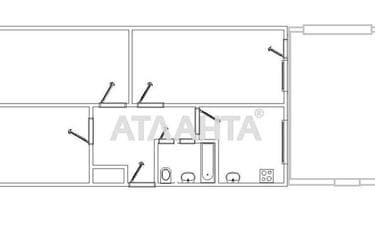 3-комнатная квартира по адресу ул. Бочарова ген. (площадь 82 м²) - Atlanta.ua - фото 24