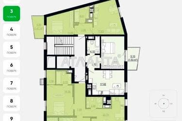 1-room apartment apartment by the address st. Shchurata V ul (area 43,0 m²) - Atlanta.ua - фото 16