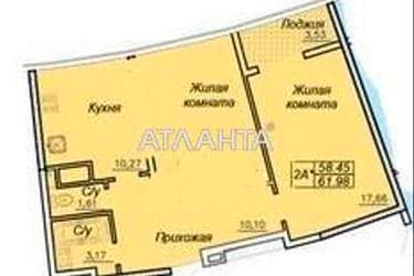 2-комнатная квартира по адресу ул. Каманина (площадь 62 м²) - imageAlt 38 2-комнатная квартира по адресу ул. Каманина (площадь 62 м²) - Atlanta.ua - imageAlt 38