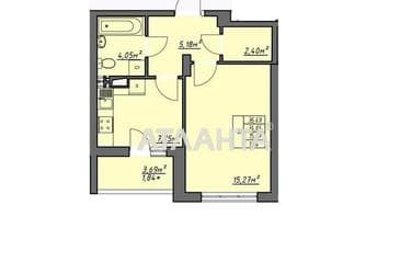 1-комнатная квартира по адресу ул. Грушевского Михаила (площадь 36,4 м²) - Atlanta.ua - imageAlt 40
