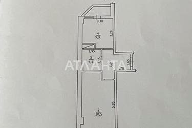 1-кімнатна квартира за адресою вул. Балківська (площа 40,8 м²) - Atlanta.ua - фото 11