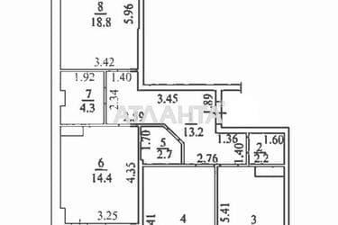 3-комнатная квартира по адресу Овидиопольская дор. (площадь 89,1 м²) - Atlanta.ua - imageAlt 38