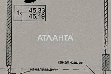 1-room apartment apartment by the address st. Chubaevskaya Selsovetskaya (area 45,3 m²) - Atlanta.ua - imageAlt 14