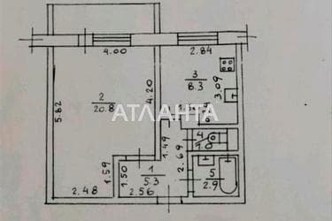 1-кімнатна квартира за адресою вул. Шелухіна Сергія (площа 40,6 м²) - Atlanta.ua - фото 17