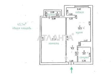 1-комнатная квартира по адресу ул. Говорова марш. (площадь 41,5 м²) - Atlanta.ua - imageAlt 24