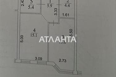 1-комнатная квартира по адресу ул. Дача Ковалевского (площадь 44,4 м²) - Atlanta.ua - imageAlt 19