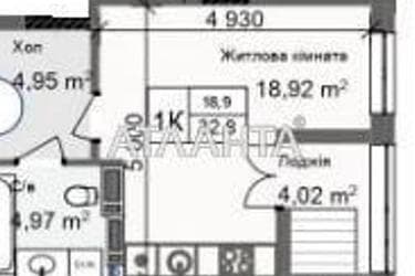 1-кімнатна квартира за адресою вул. Промислова (площа 32,8 м²) - Atlanta.ua - imageAlt 10