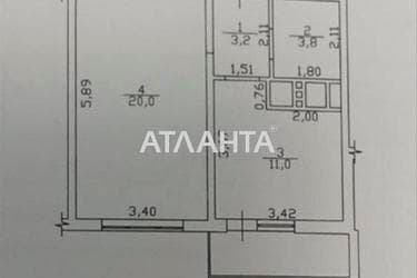 1-кімнатна квартира за адресою вул. Середньофонтанська (площа 39,5 м²) - Atlanta.ua - фото 16