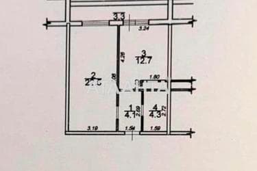 1-комнатная квартира по адресу ул. Генуэзская (площадь 46,9 м²) - Atlanta.ua - фото 24
