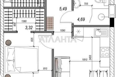 1-комнатная квартира по адресу ул. Филатова ак. (площадь 43,9 м²) - Atlanta.ua - фото 20